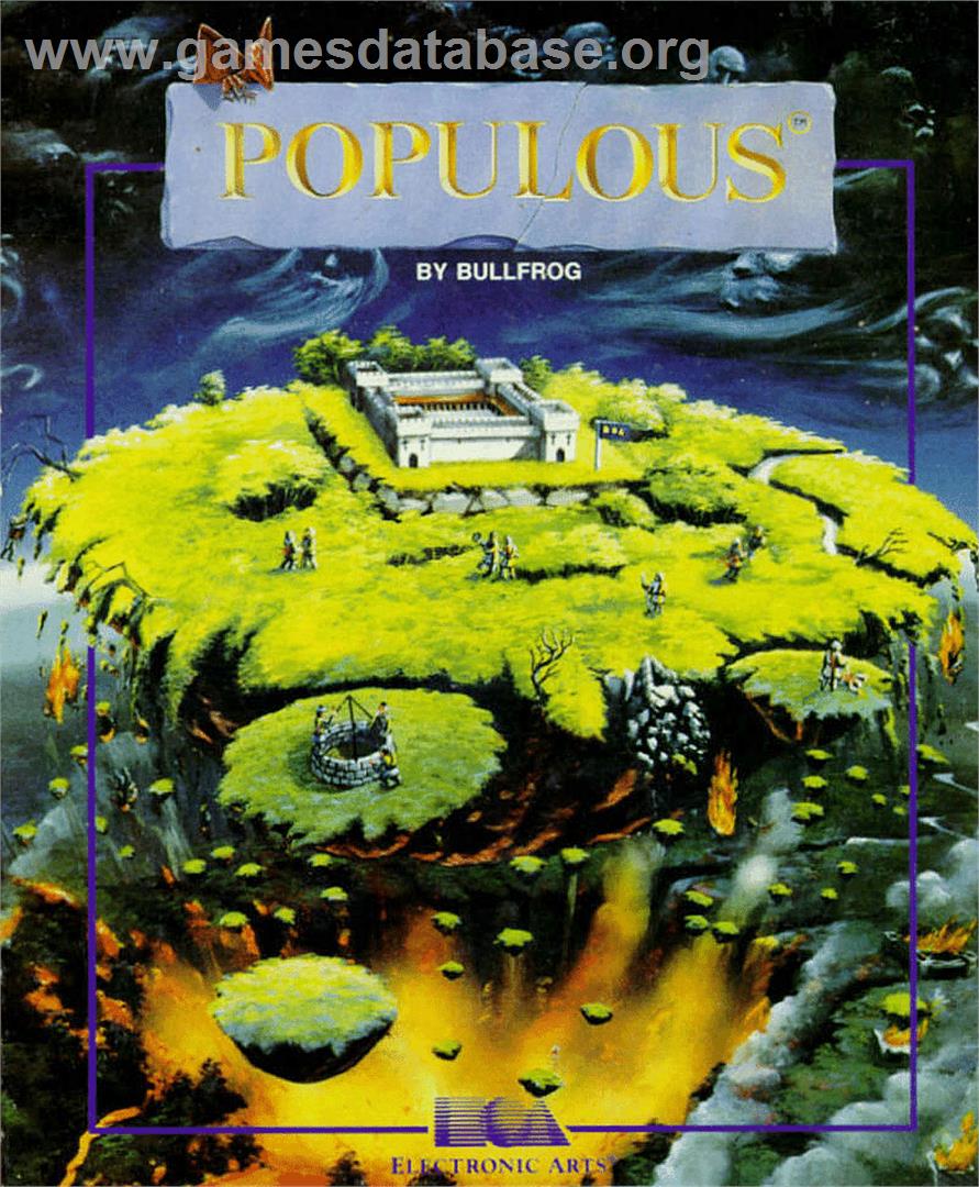 Populous - Atari ST - Artwork - Box