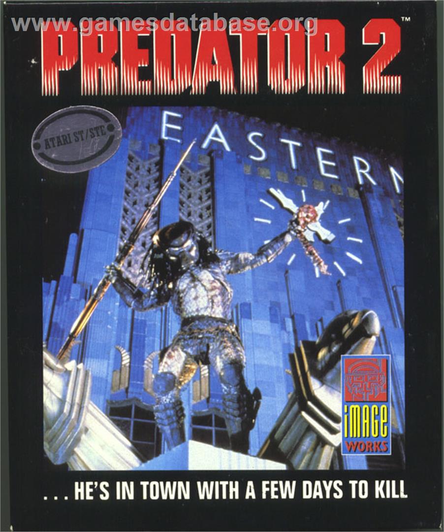 Predator 2 - Atari ST - Artwork - Box