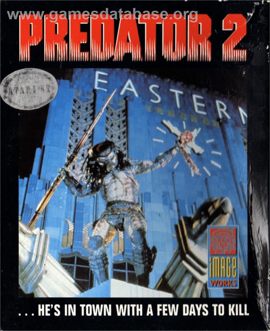 Predator 2 - Atari ST - Artwork - Box