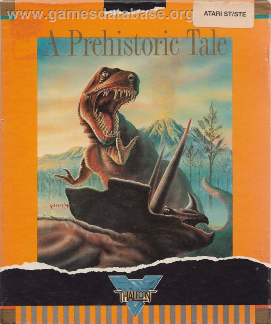 Prehistoric Tale, A - Atari ST - Artwork - Box