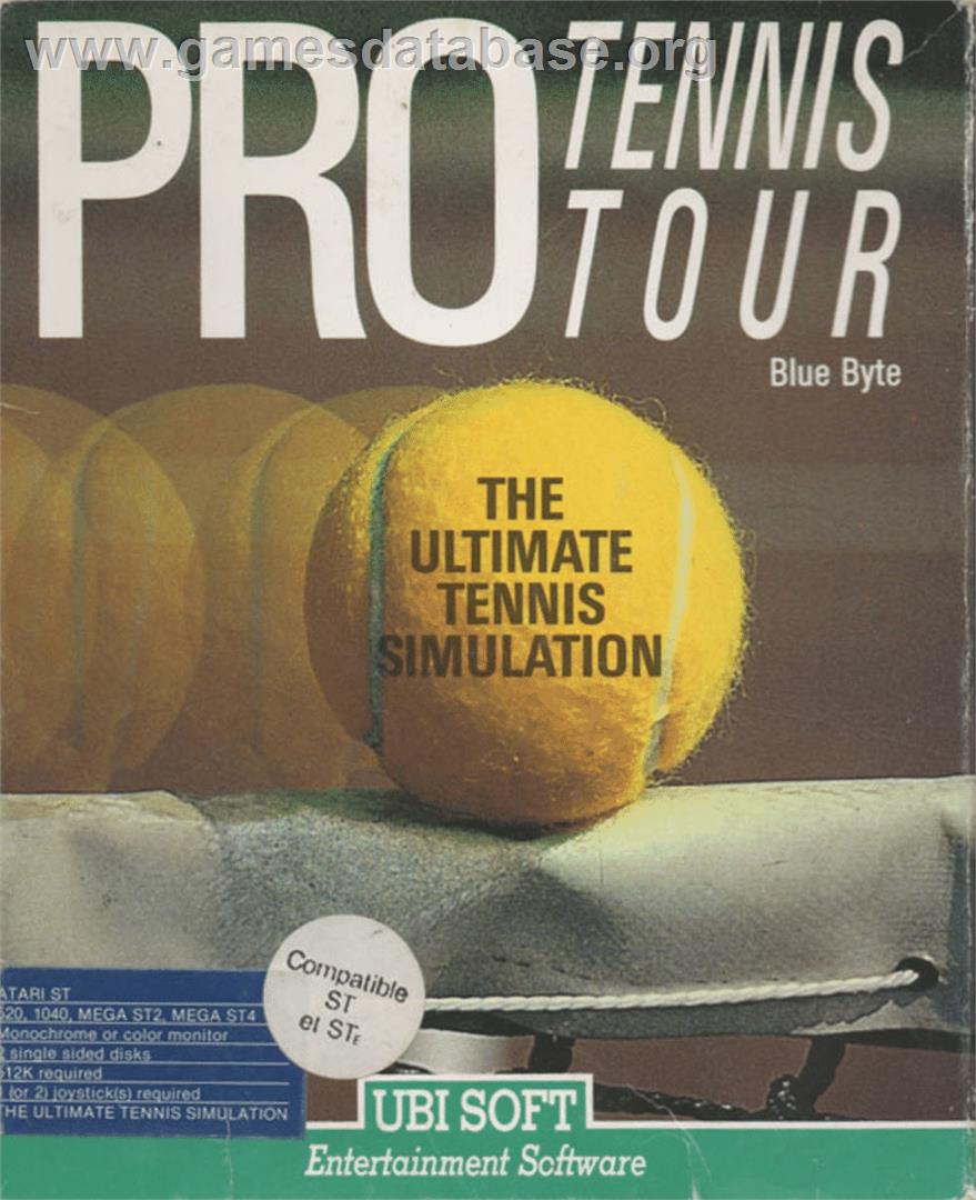 Pro Tennis Tour - Atari ST - Artwork - Box