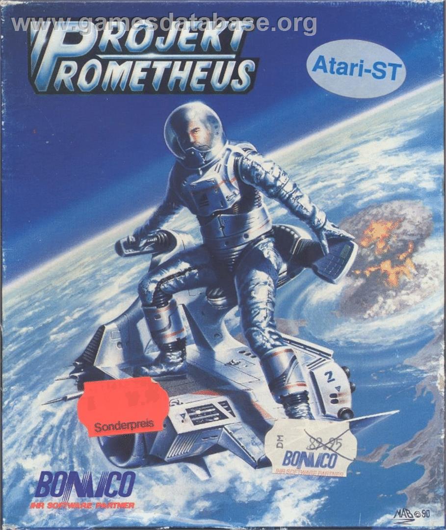 Projekt Prometheus - Atari ST - Artwork - Box