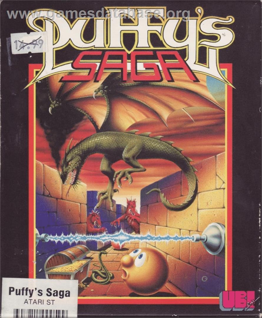 Puffy's Saga - Atari ST - Artwork - Box