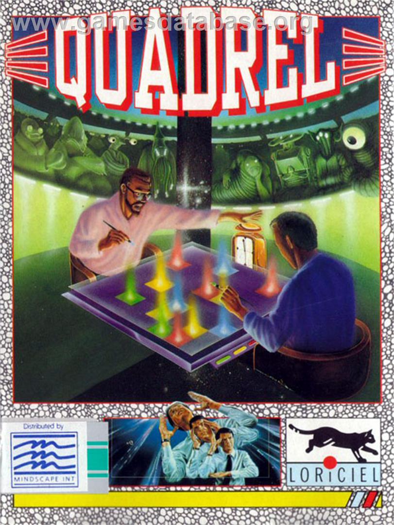 Quadralien - Atari ST - Artwork - Box