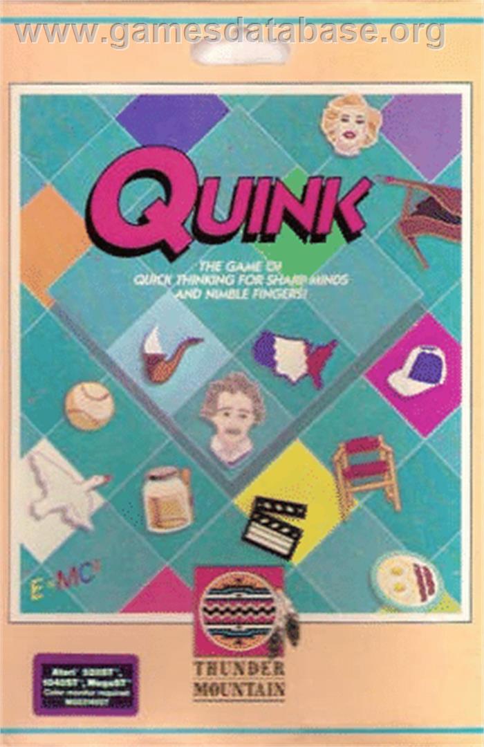 Quink - Atari ST - Artwork - Box