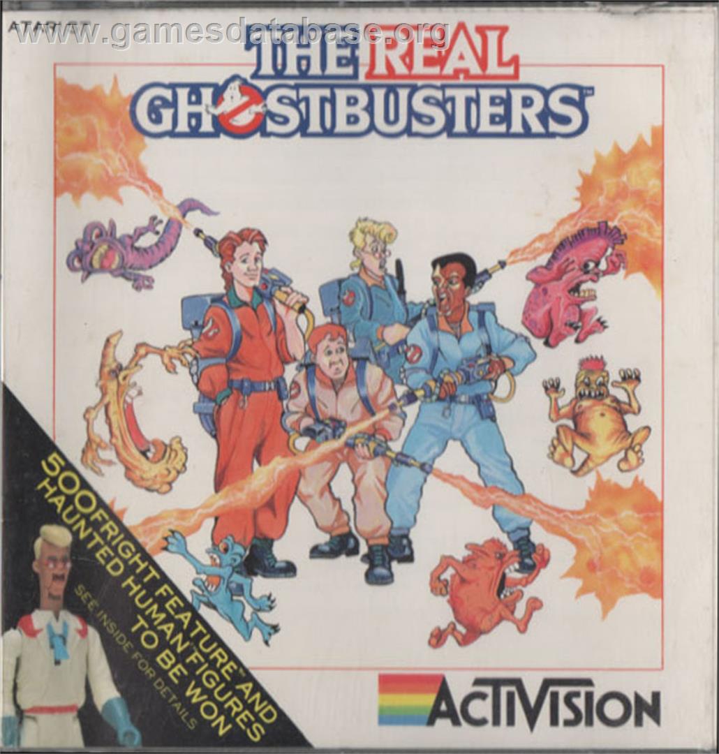 Real Ghostbusters, The - Atari ST - Artwork - Box