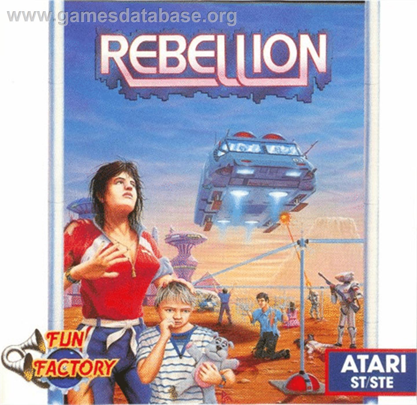 Rebellion - Atari ST - Artwork - Box