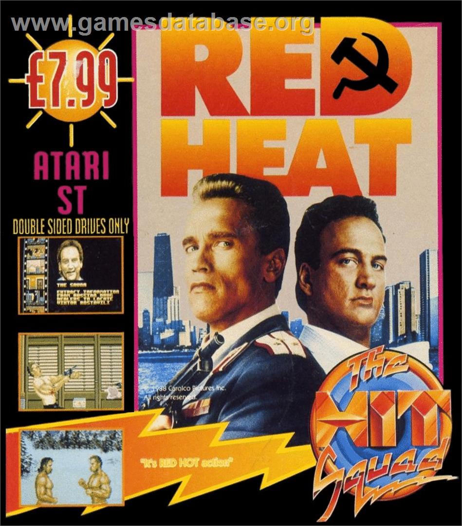 Red Heat - Atari ST - Artwork - Box
