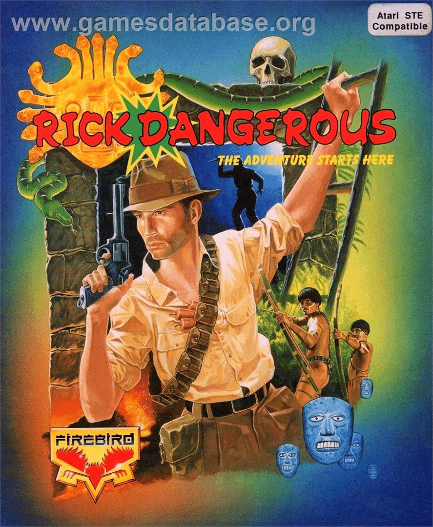 Rick Dangerous - Atari ST - Artwork - Box