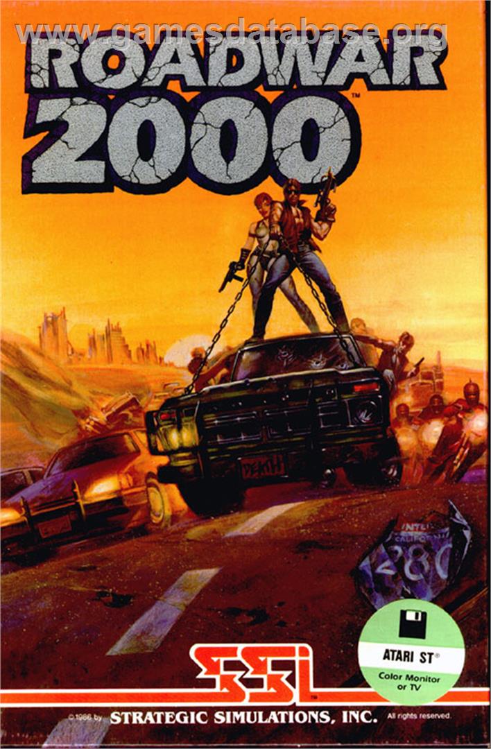 Roadwar 2000 - Atari ST - Artwork - Box