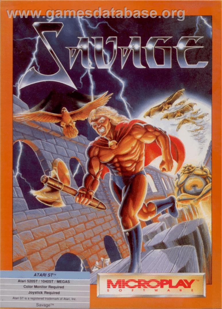 Savage - Atari ST - Artwork - Box