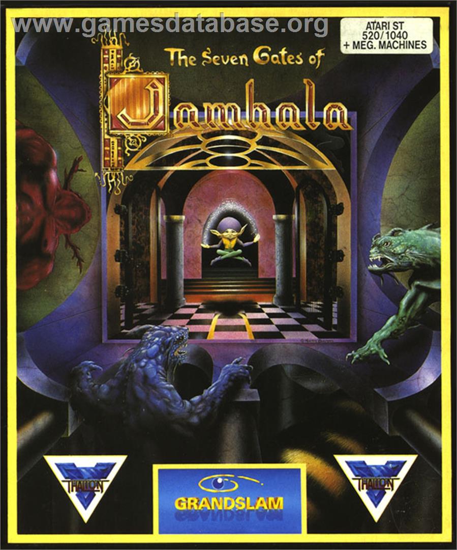 Seven Gates of Jambala - Atari ST - Artwork - Box