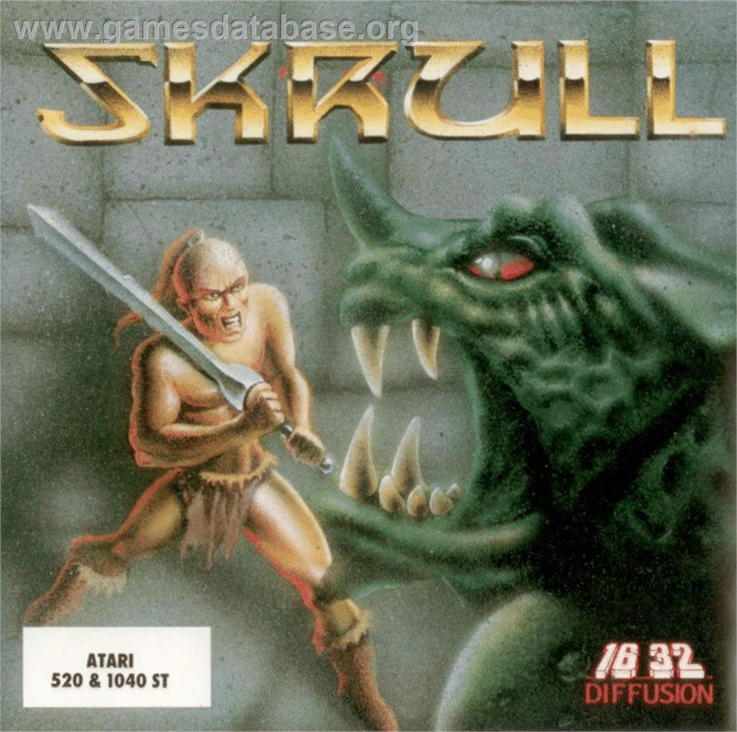 Skrull - Atari ST - Artwork - Box