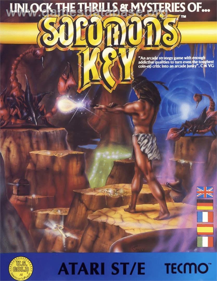 Solomon's Key - Atari ST - Artwork - Box
