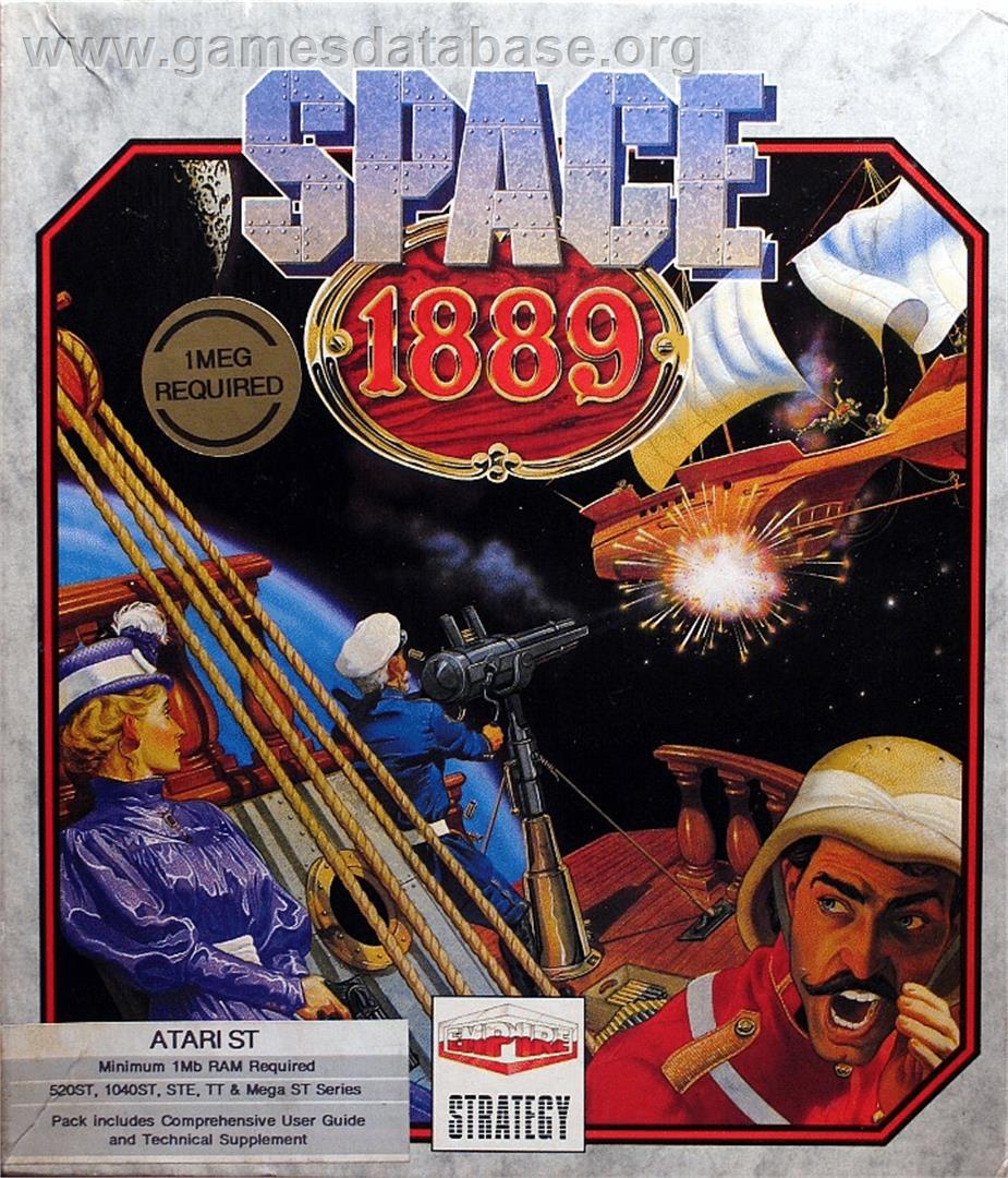 Space 1889 - Atari ST - Artwork - Box