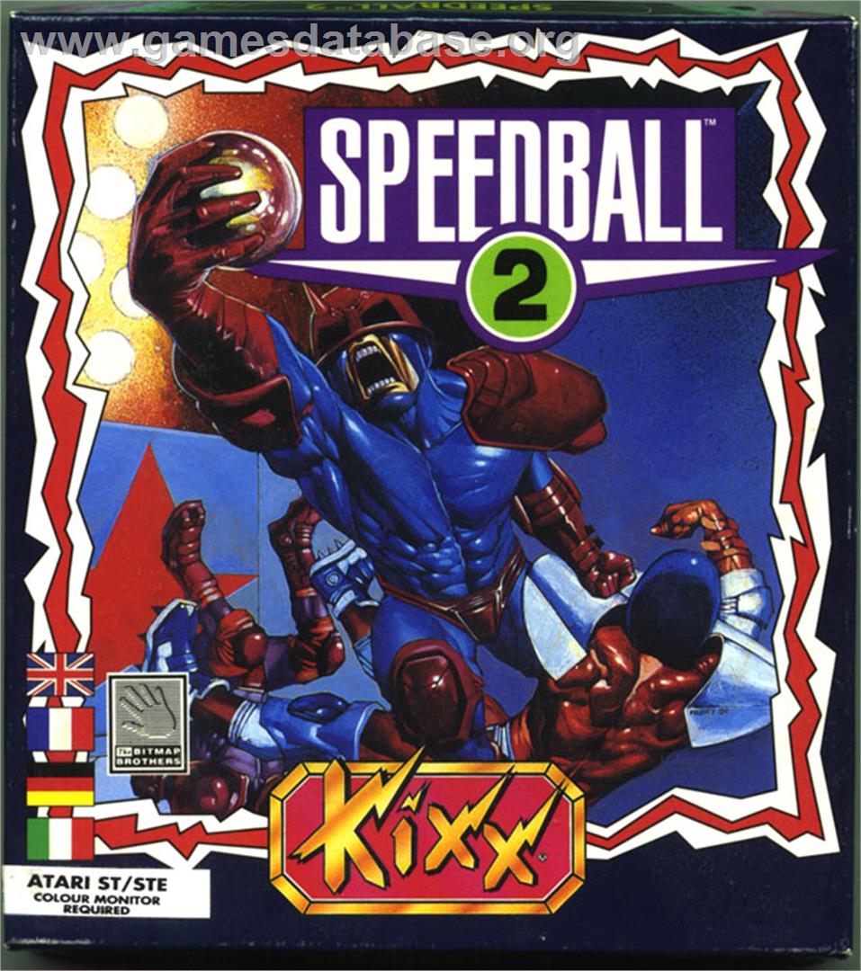Speedball 2: Brutal Deluxe - Atari ST - Artwork - Box
