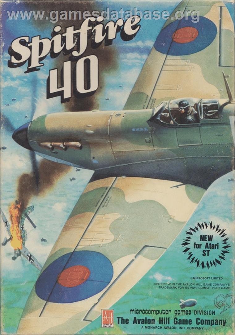 Spitfire '40 - Atari ST - Artwork - Box