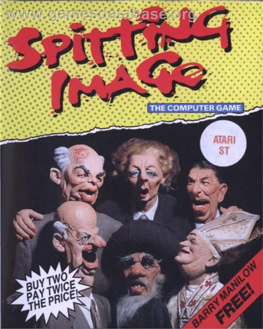 Spitting Image - The Computer Game - Atari ST - Artwork - Box