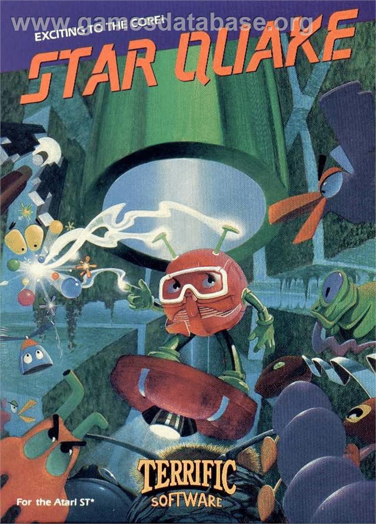 Star Quake - Atari ST - Artwork - Box