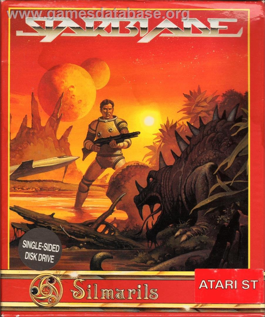Starblade - Atari ST - Artwork - Box