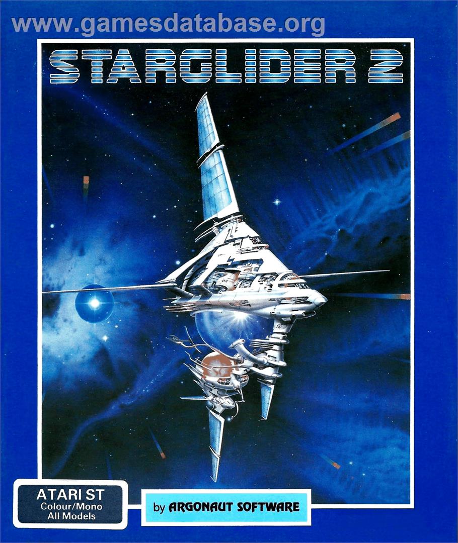 Starglider 2 - Atari ST - Artwork - Box