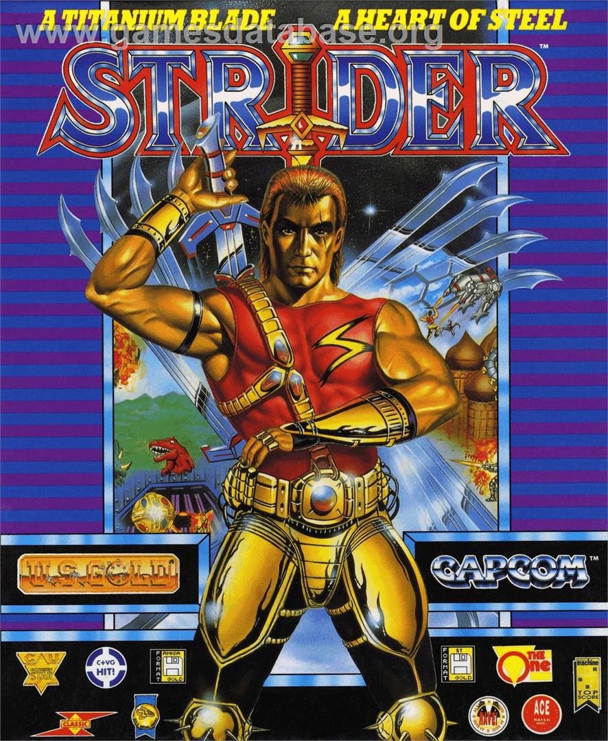 Strider - Atari ST - Artwork - Box