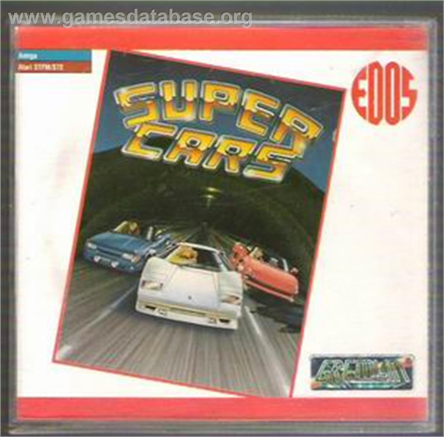 Super Cars - Atari ST - Artwork - Box