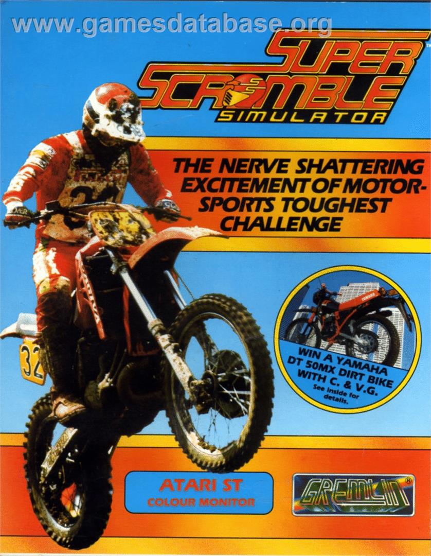 Super Scramble Simulator - Atari ST - Artwork - Box