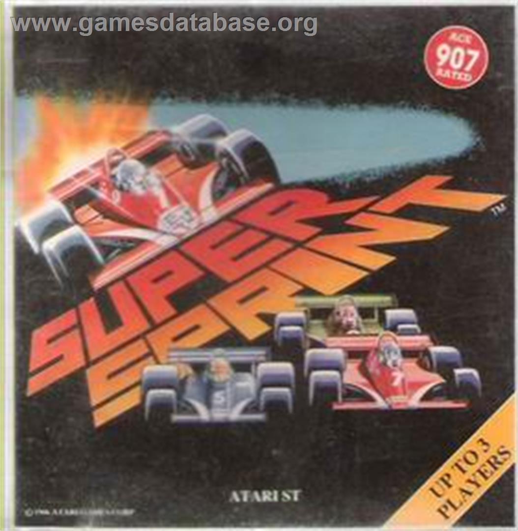 Super Sprint - Atari ST - Artwork - Box