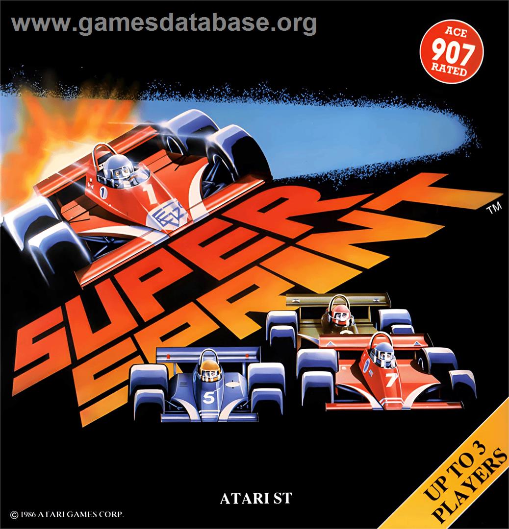 Super Sprint - Atari ST - Artwork - Box