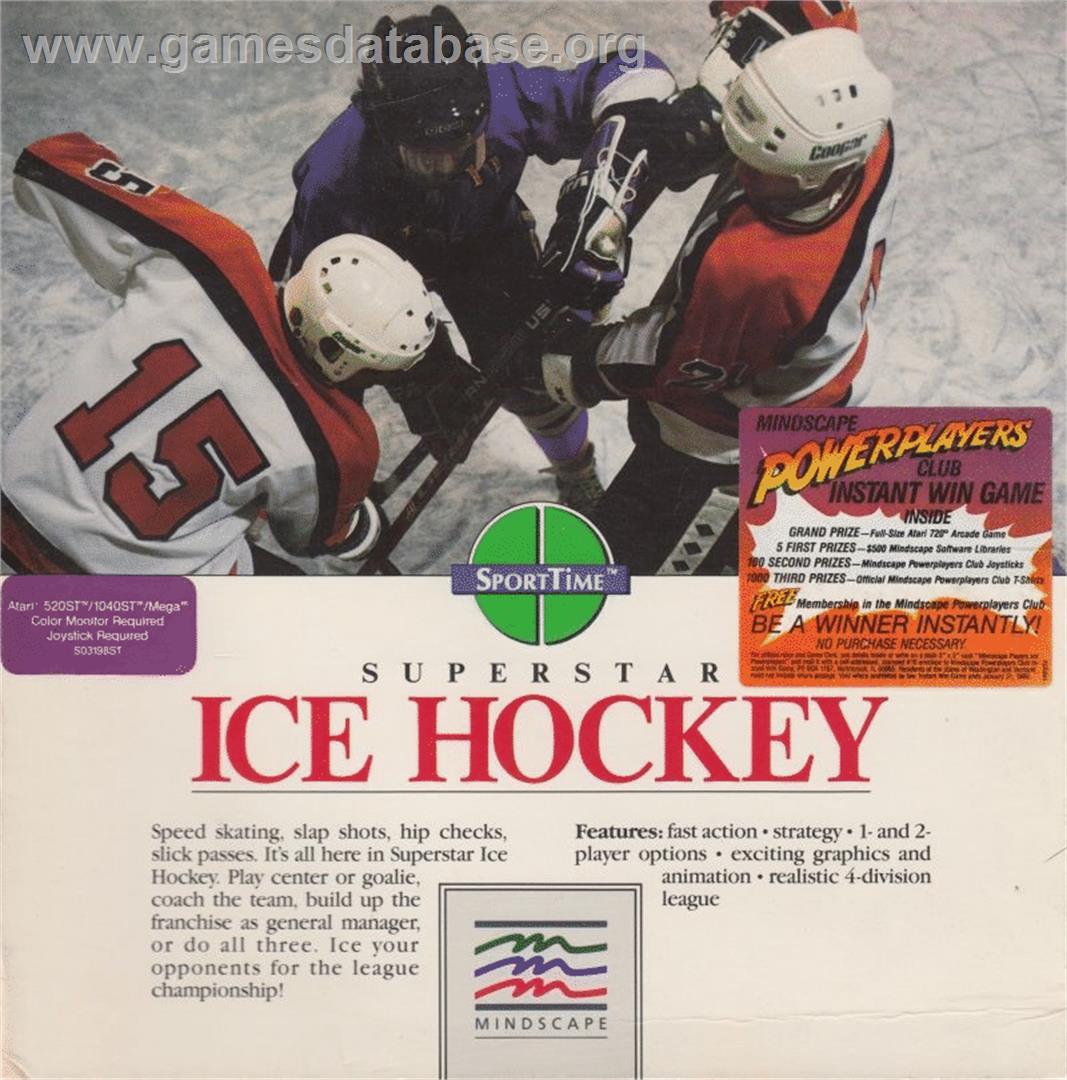 Superstar Ice Hockey - Atari ST - Artwork - Box