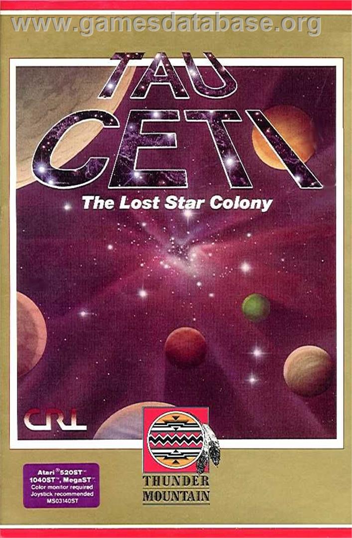 Tau Ceti - Atari ST - Artwork - Box