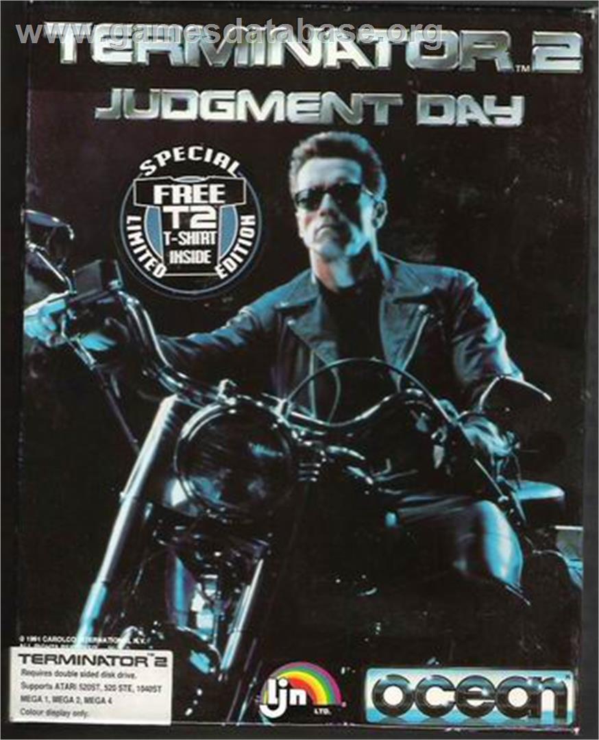Terminator 2 - Judgment Day - Atari ST - Artwork - Box