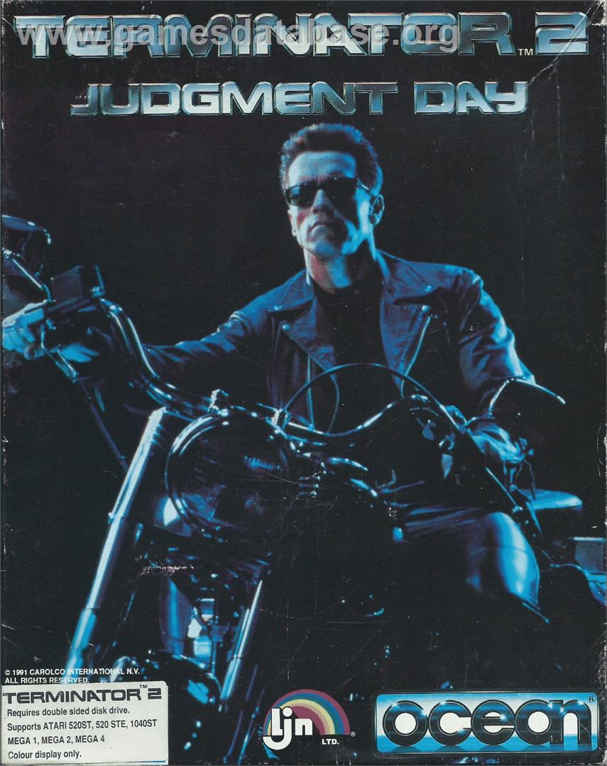 Terminator 2 - Judgment Day - Atari ST - Artwork - Box