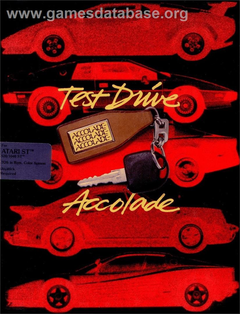 Test Drive - Atari ST - Artwork - Box