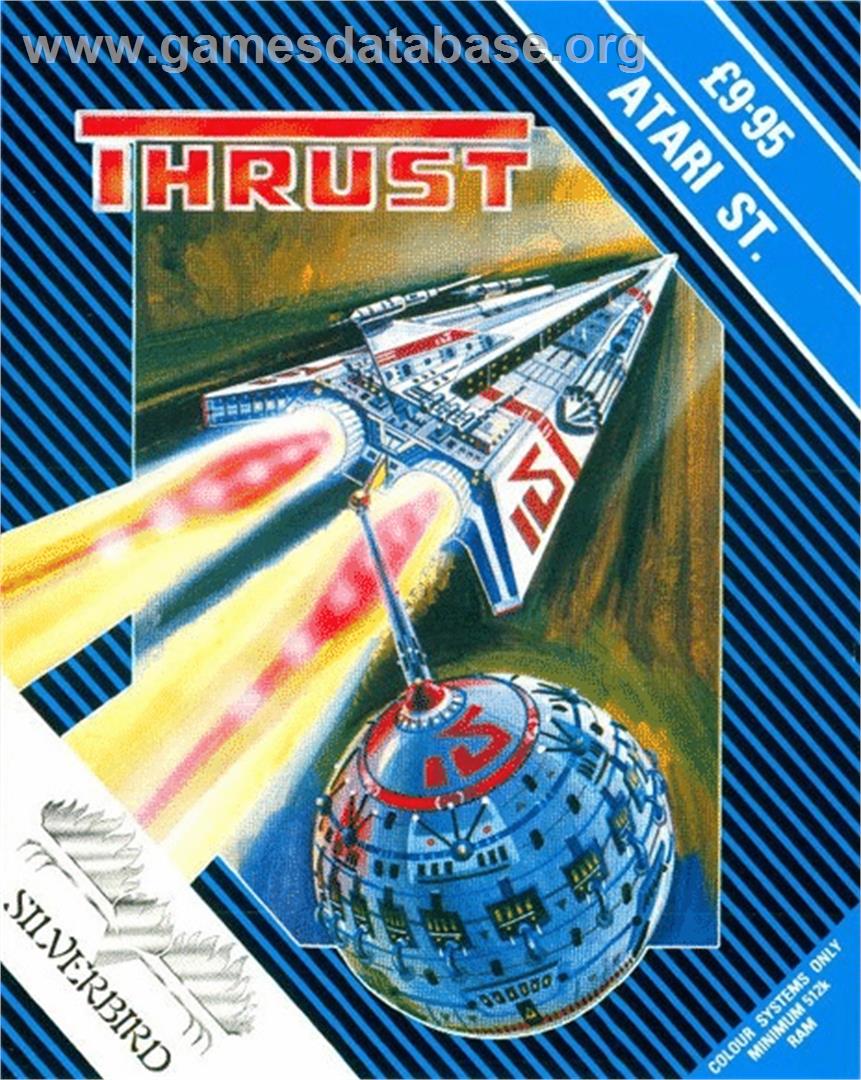 Thrust - Atari ST - Artwork - Box