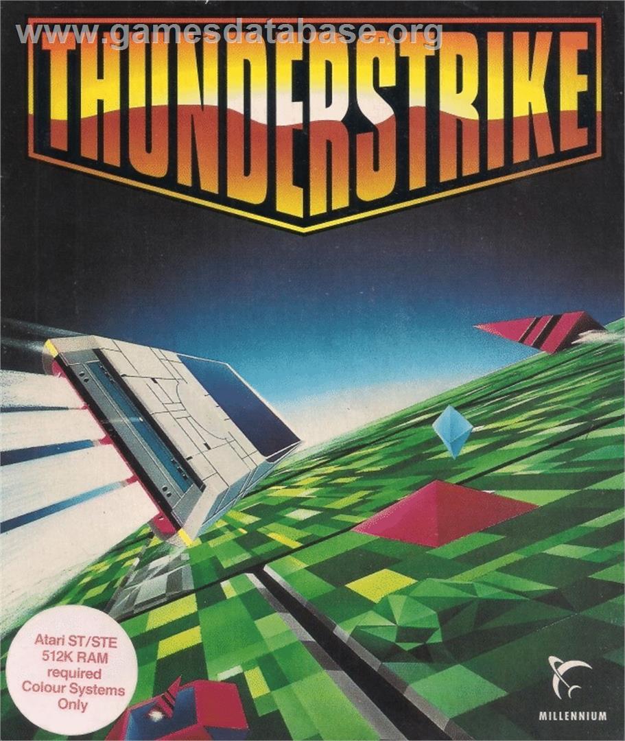 Thunderstrike - Atari ST - Artwork - Box