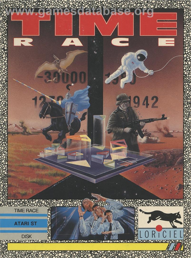 Time Race - Atari ST - Artwork - Box