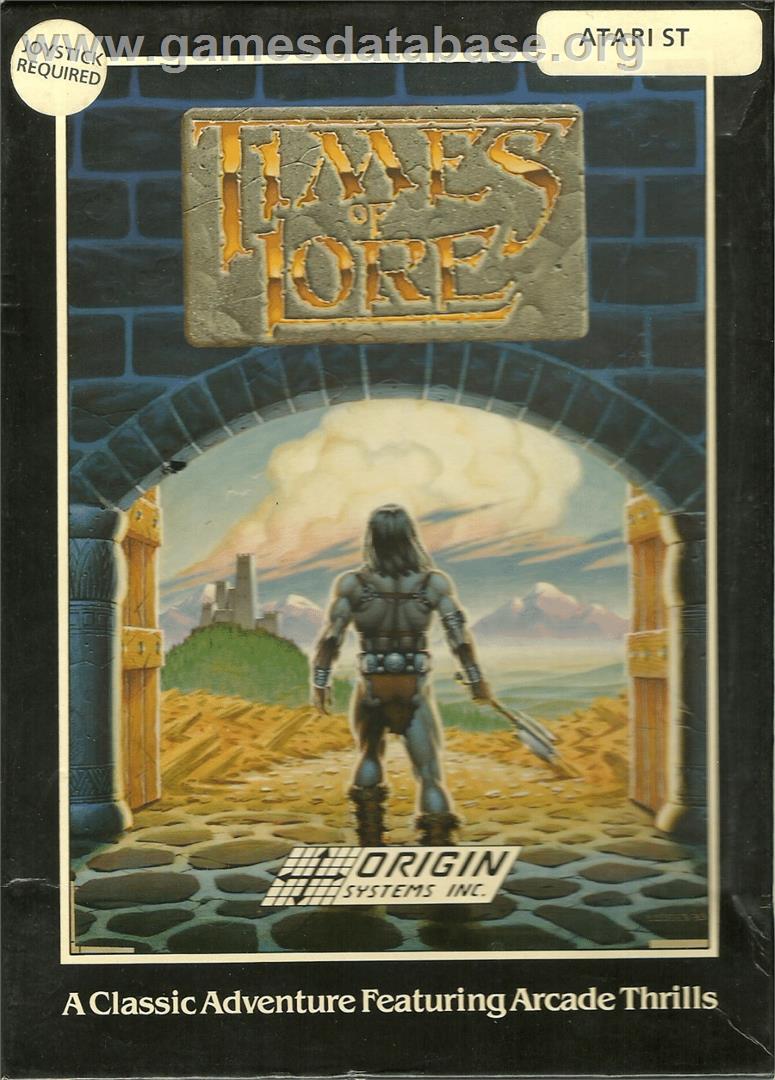 Times Of Lore - Atari ST - Artwork - Box