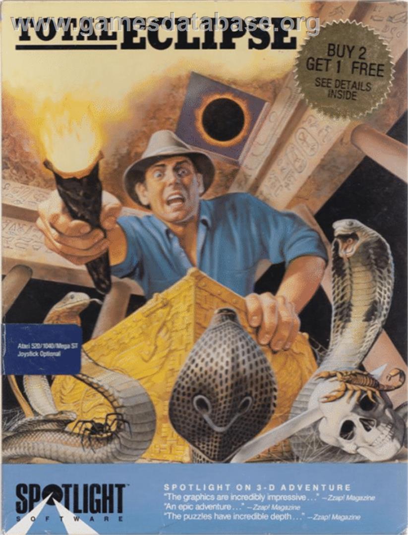 Total Eclipse - Atari ST - Artwork - Box