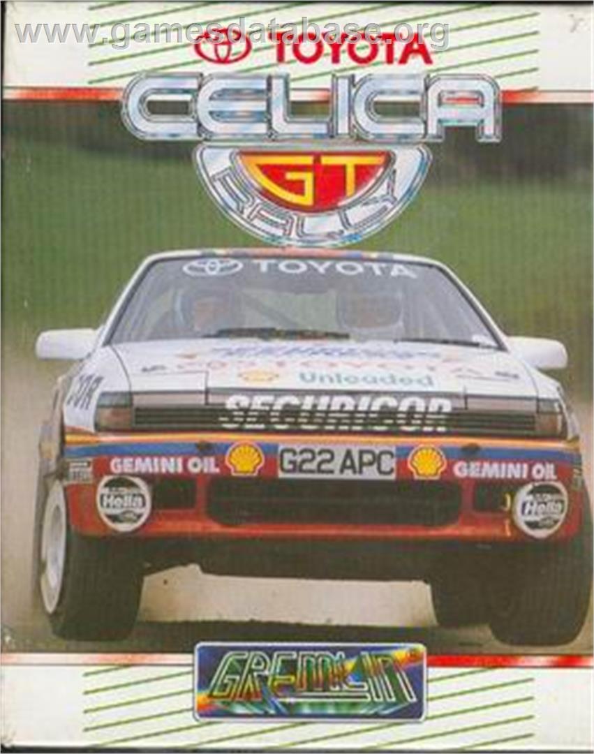 Toyota Celica GT Rally - Atari ST - Artwork - Box