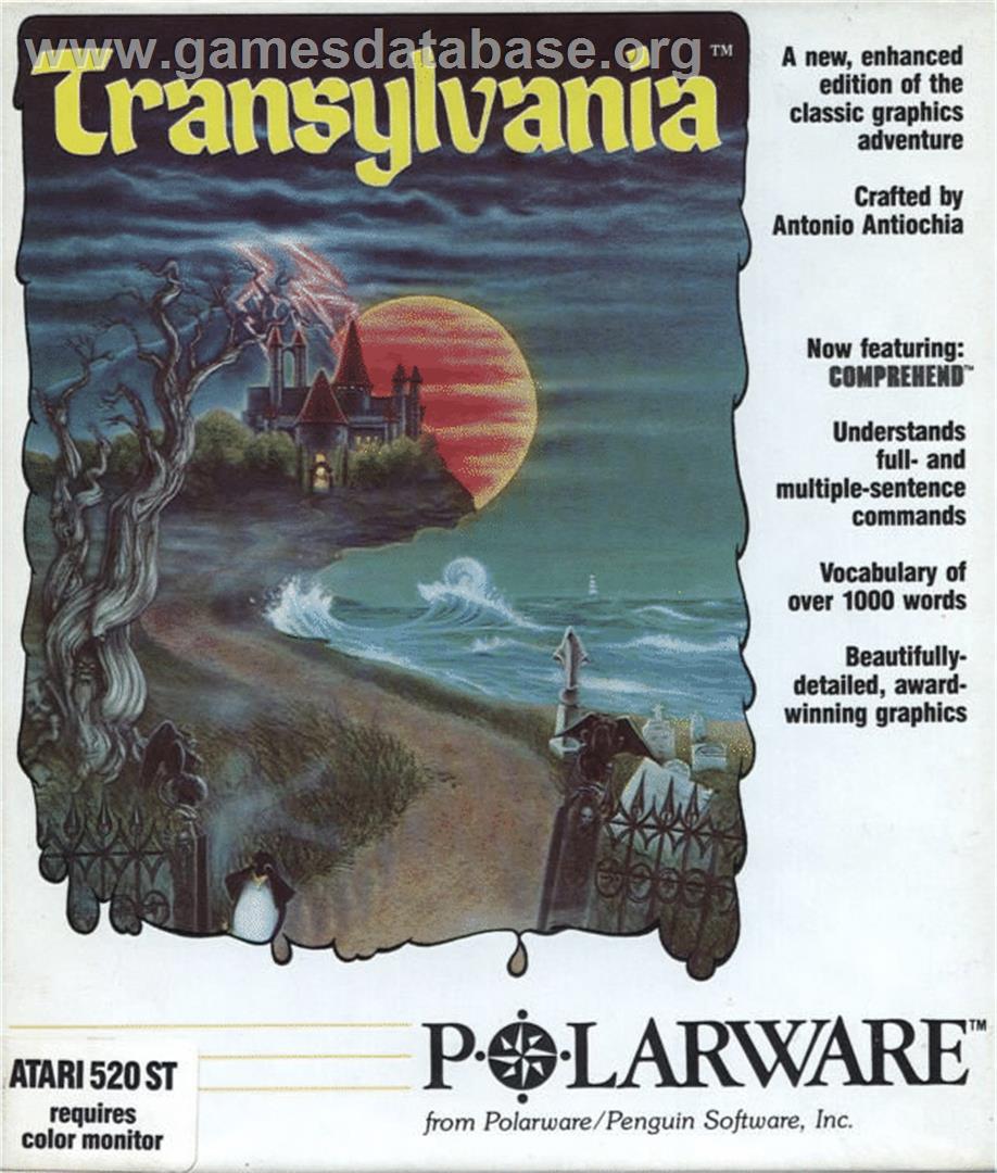 Transylvania - Atari ST - Artwork - Box