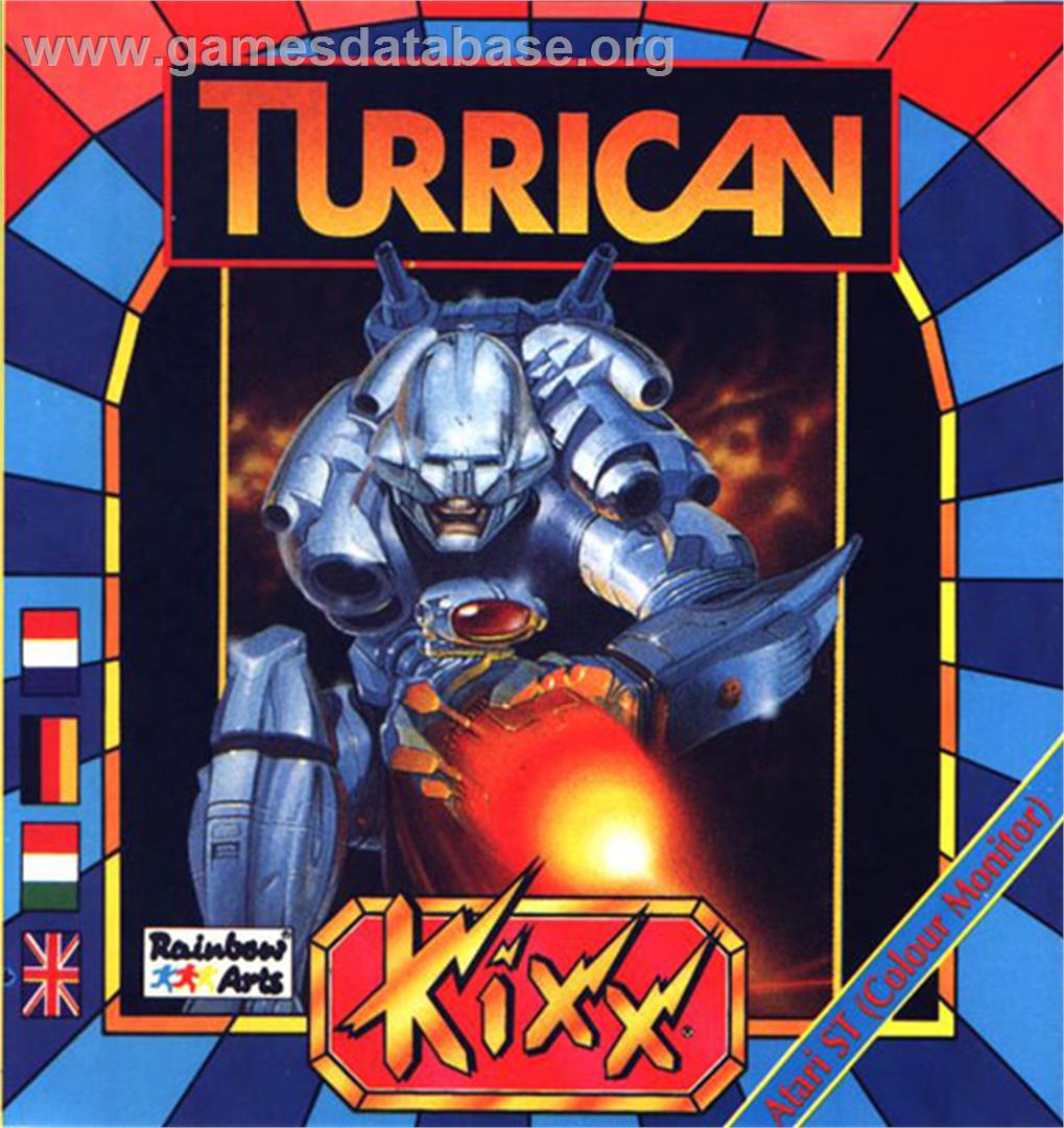 Turrican - Atari ST - Artwork - Box