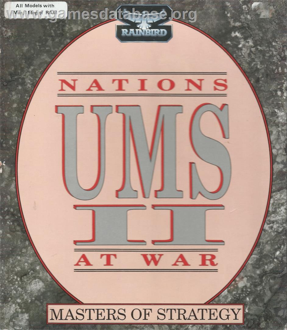 UMS 2 - Nations at War - Atari ST - Artwork - Box