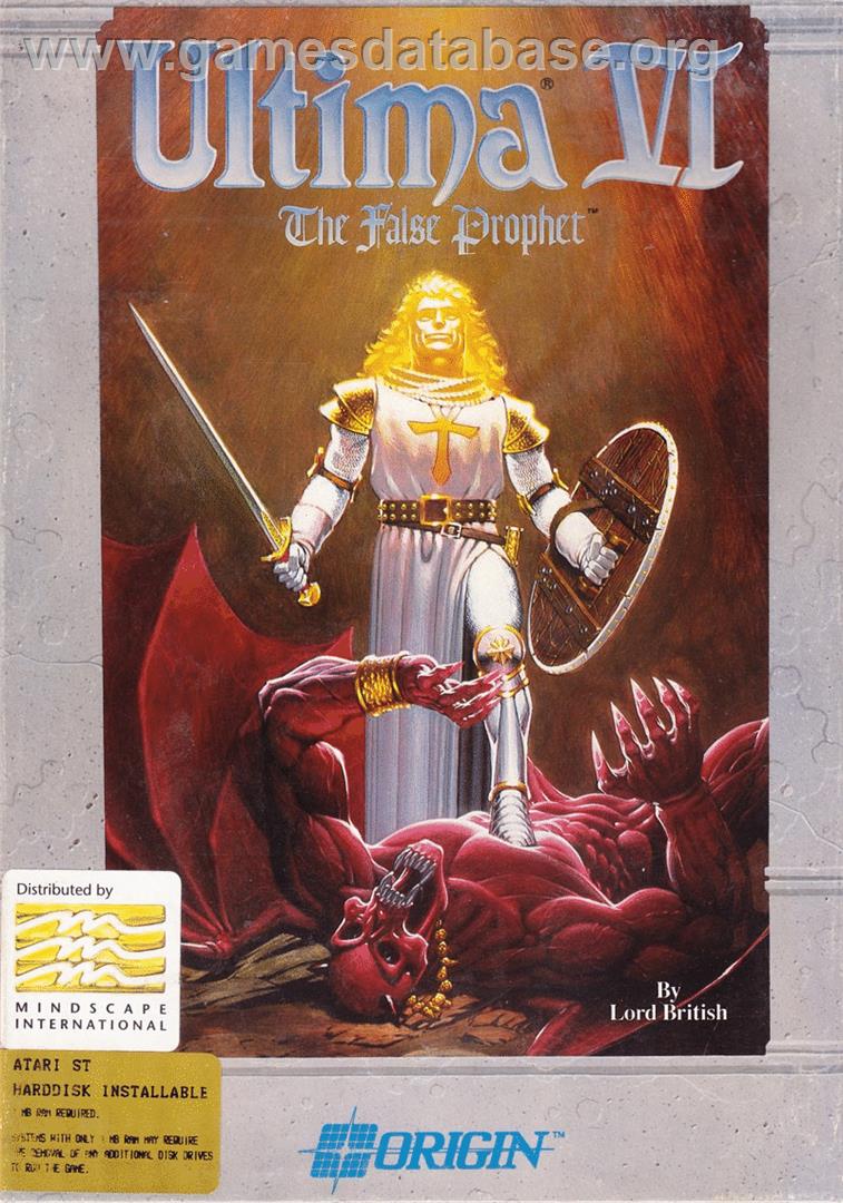 Ultima 6 - The False Prophet - Atari ST - Artwork - Box