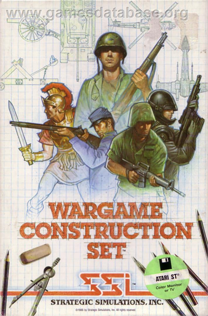 Wargame Construction Set - Atari ST - Artwork - Box