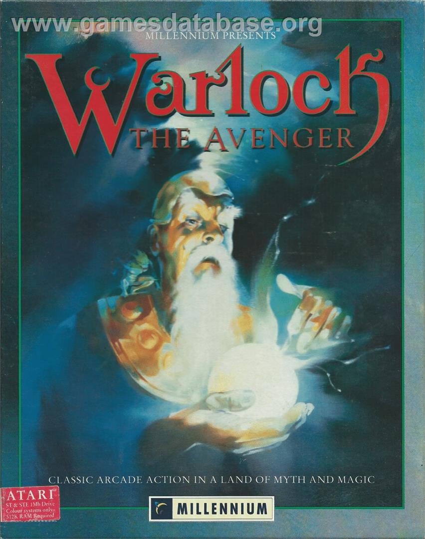 Warlock - The Avenger - Atari ST - Artwork - Box