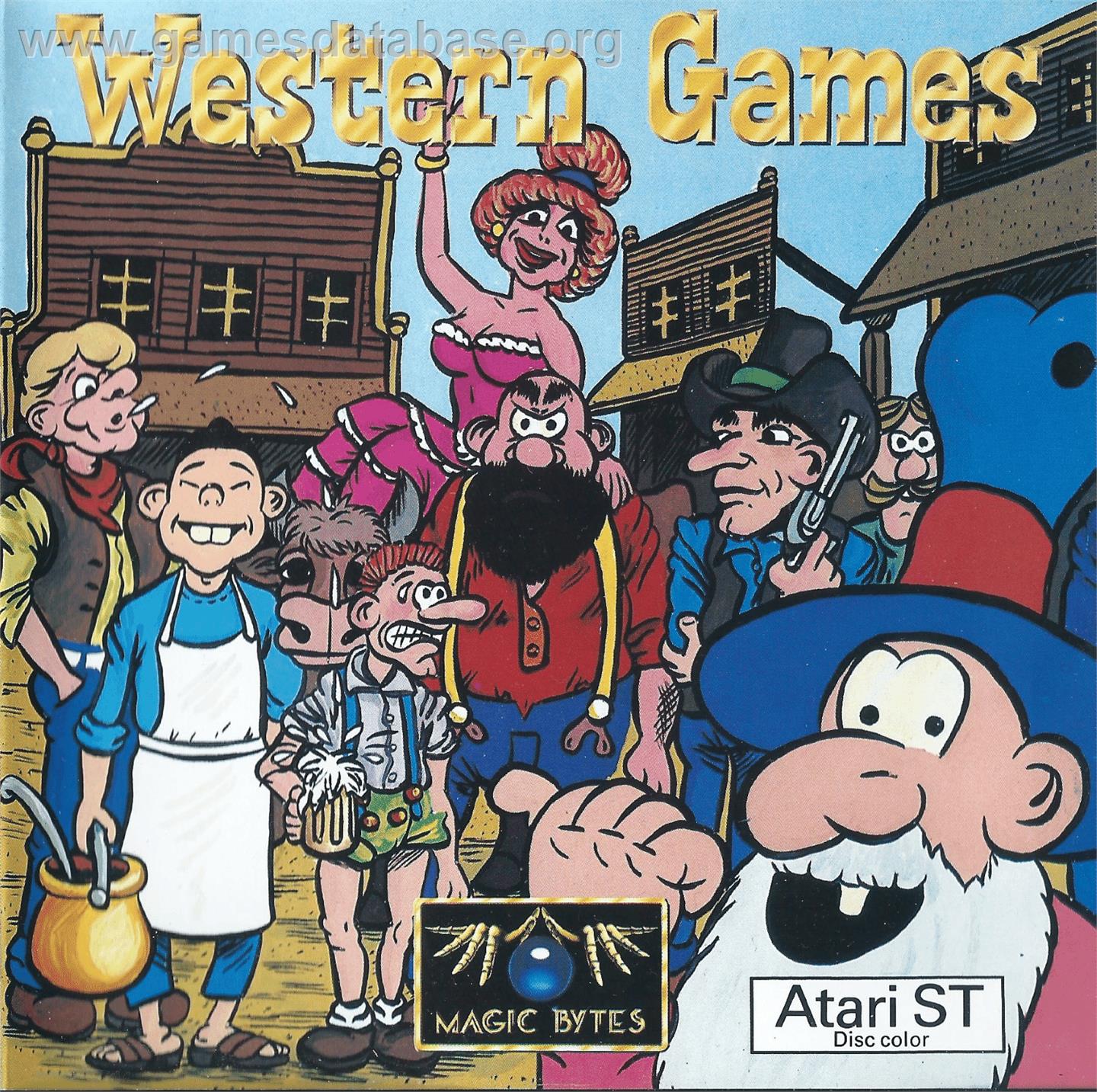 Western Games - Atari ST - Artwork - Box