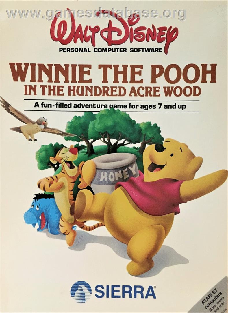 Winnie the Pooh in the Hundred Acre Wood - Atari ST - Artwork - Box