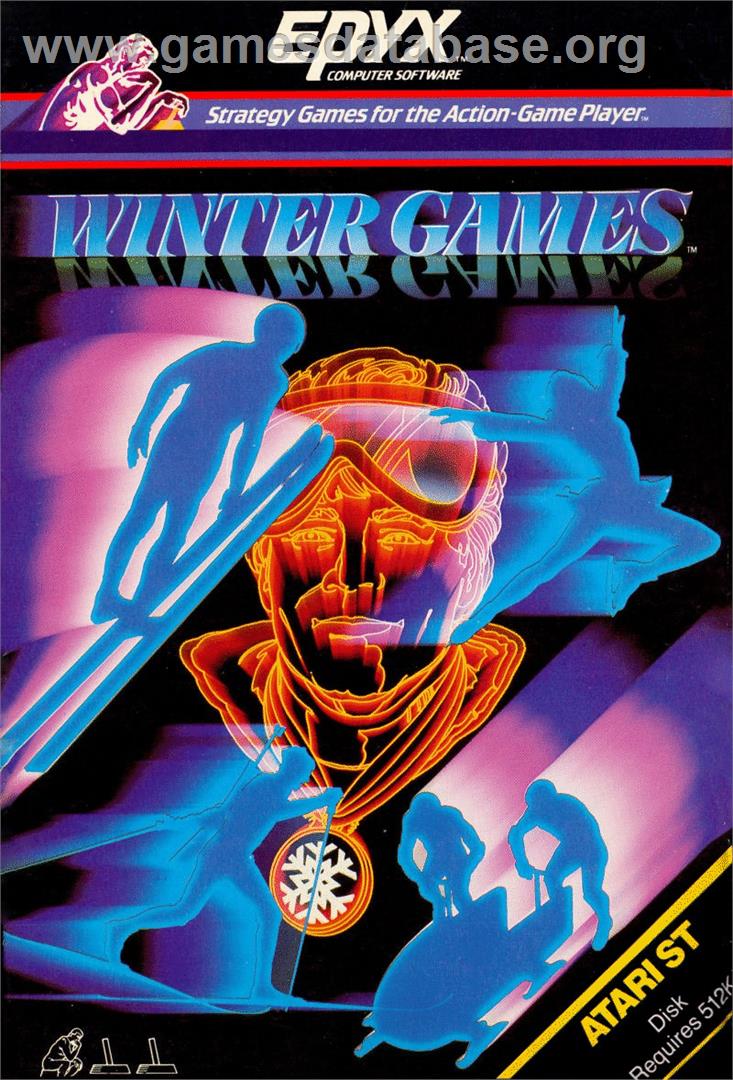 Winter Games - Atari ST - Artwork - Box